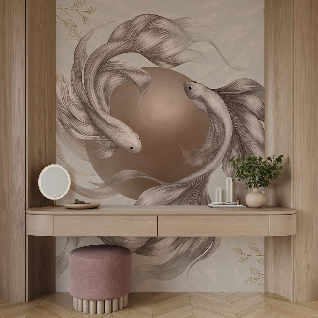 Vis met een lange staart — interieur 2