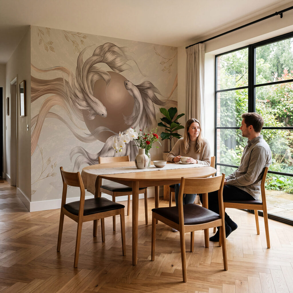 Vis met een lange staart — interieur 3