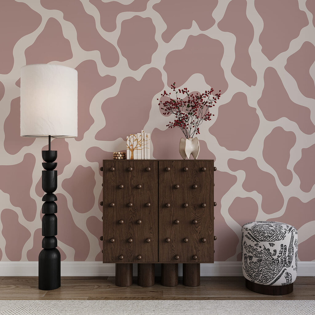 Vlekken in zachte kleurbanen — interieur 3