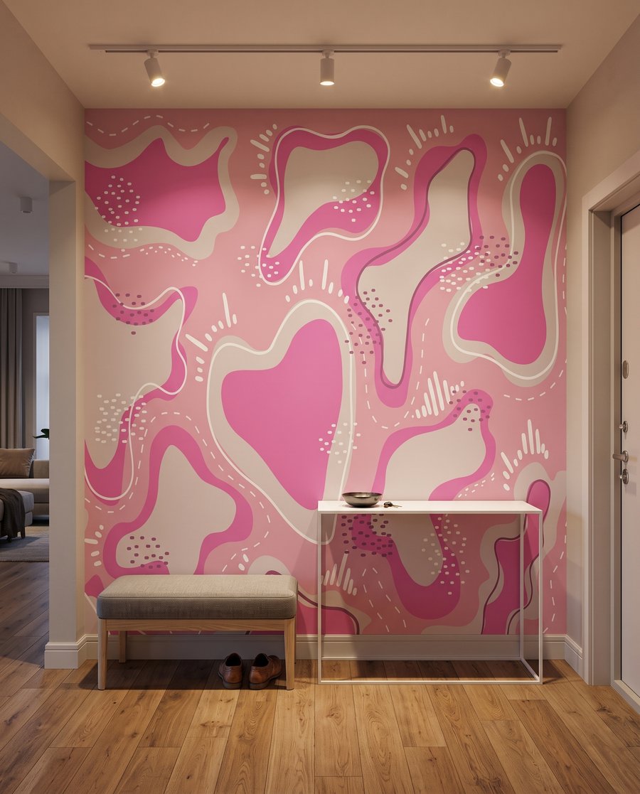 Vormen met gestippelde randen — interieur 5