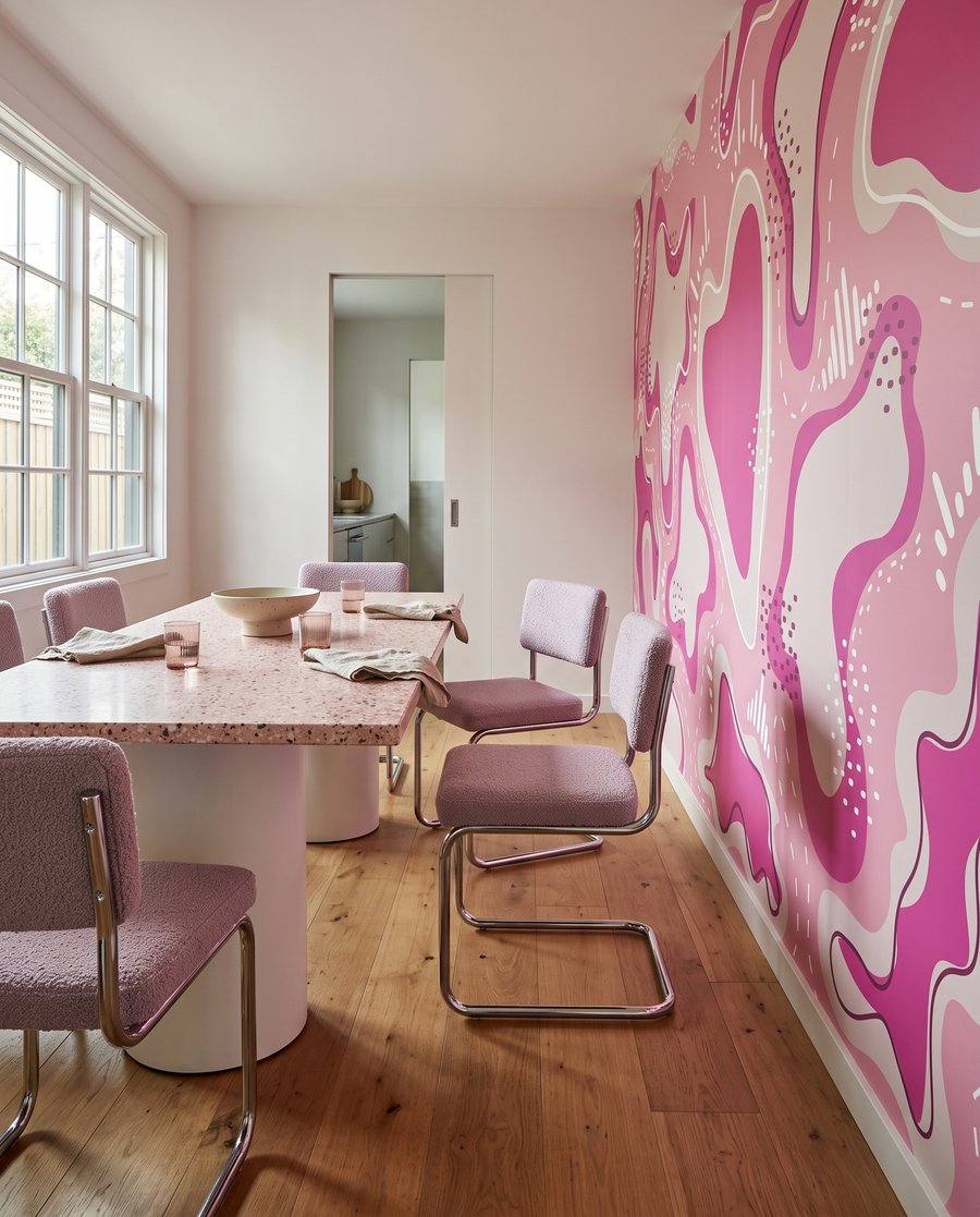 Vormen met gestippelde randen — interieur 6