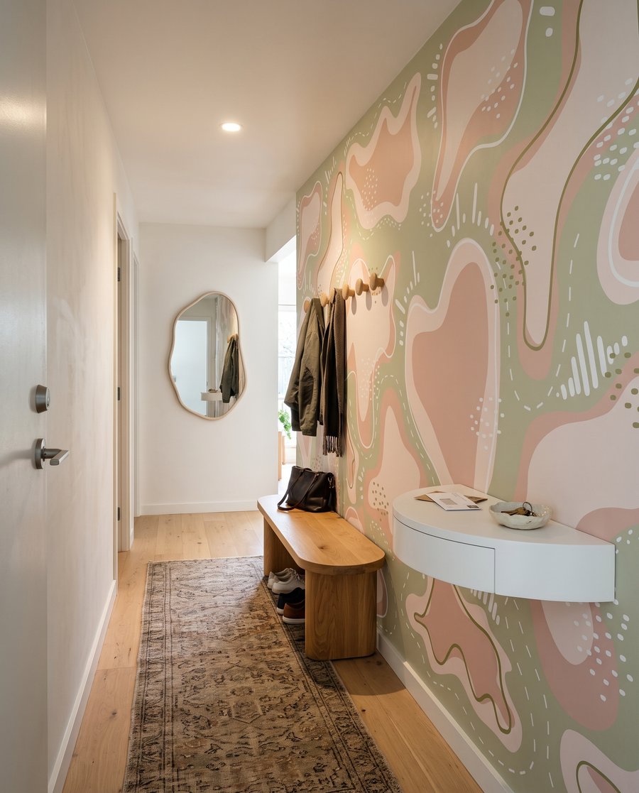 Vormen met gestippelde randen — interieur 4