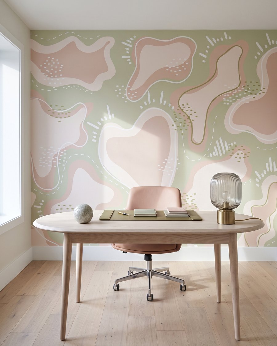 Vormen met gestippelde randen — interieur 7