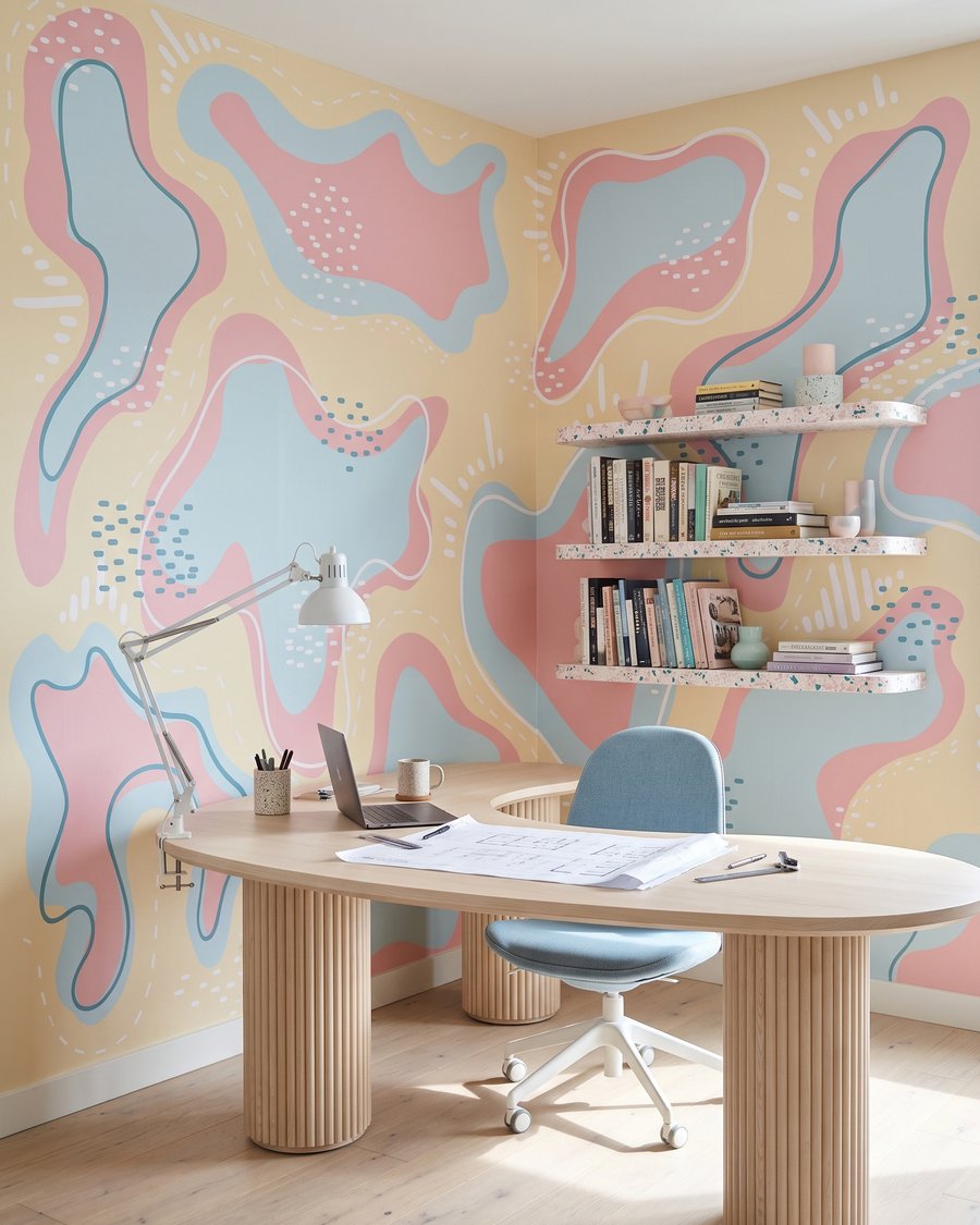 Vormen met gestippelde randen — interieur 7