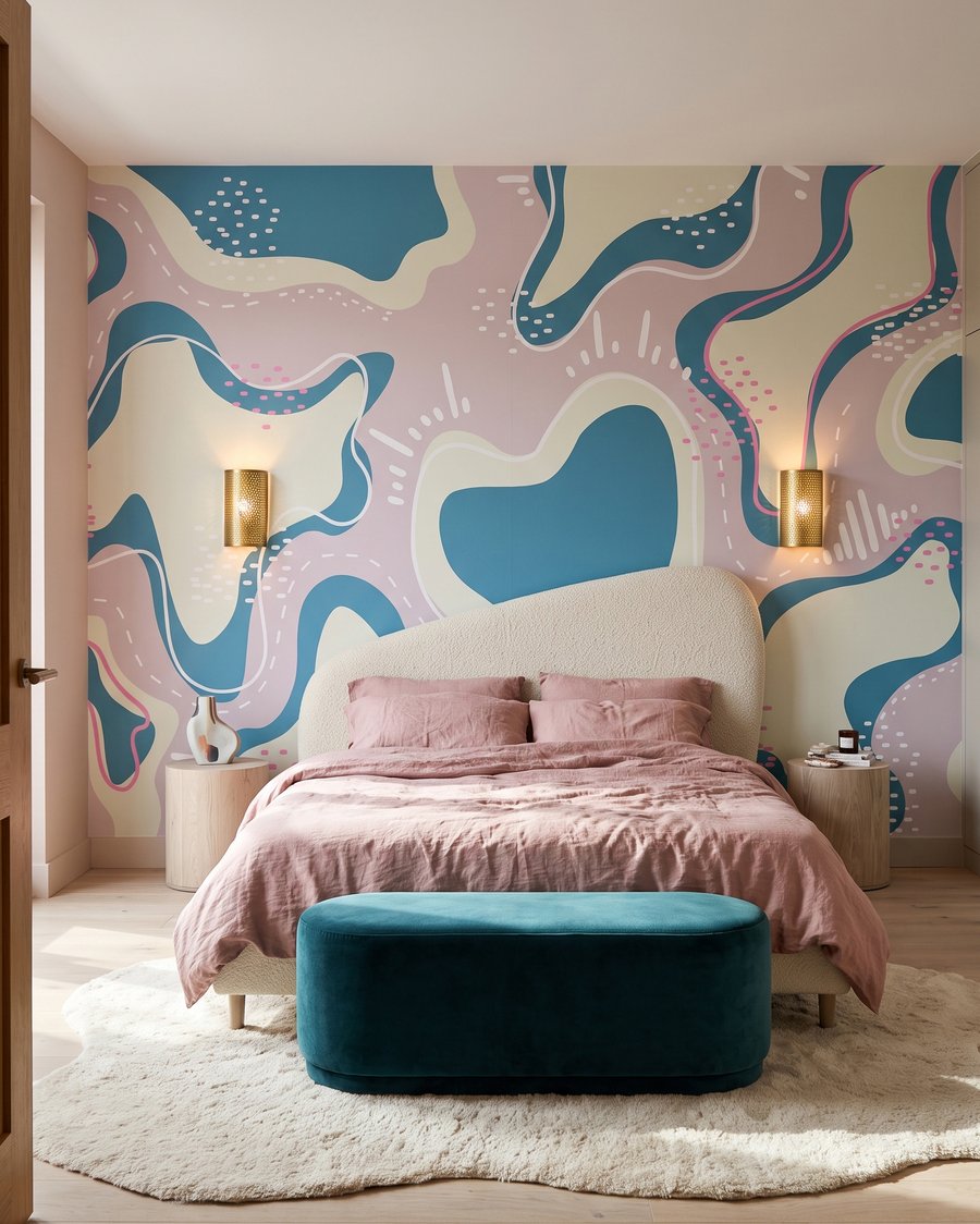 Vormen met gestippelde randen — interieur 2