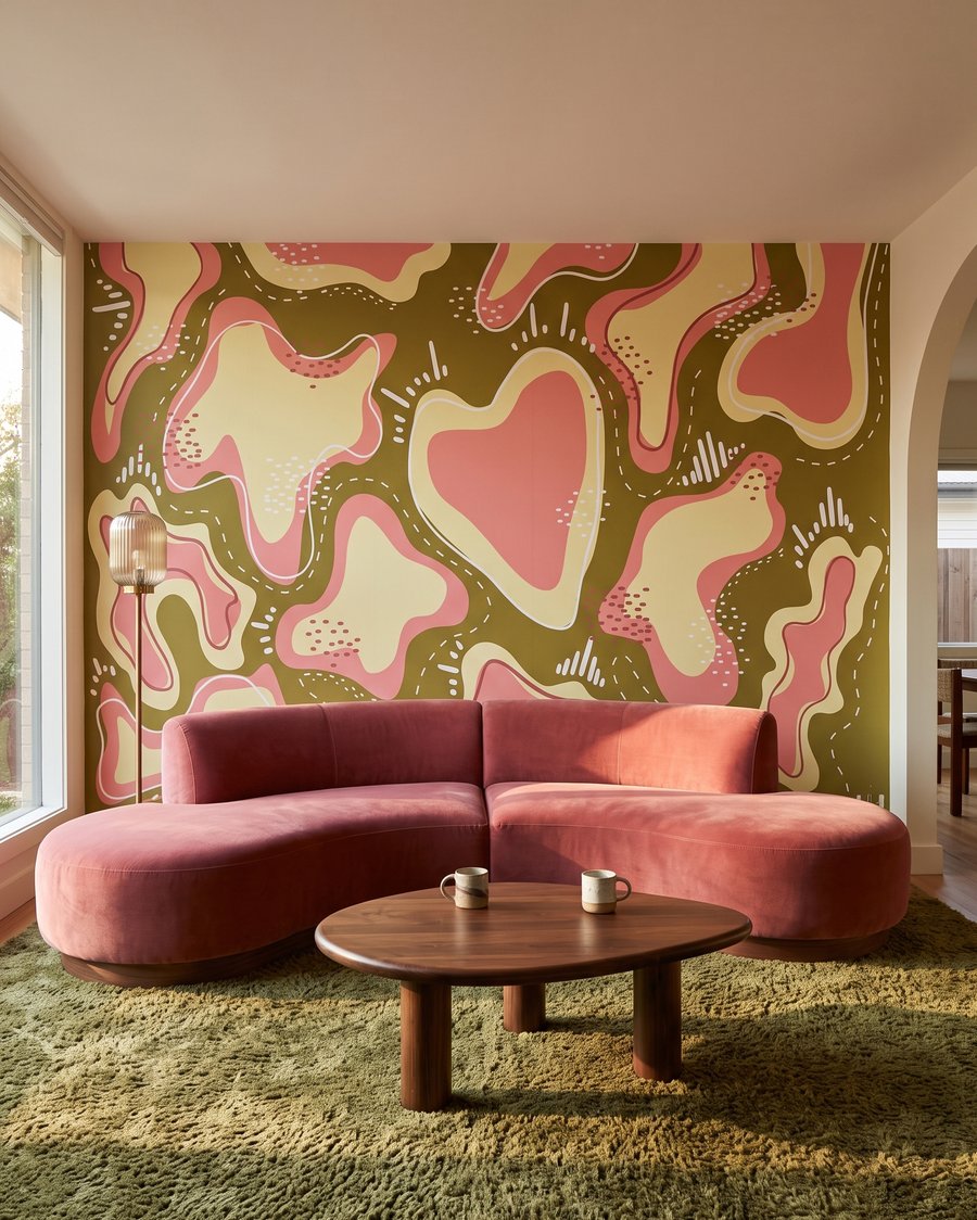 Vormen met gestippelde randen — interieur 2