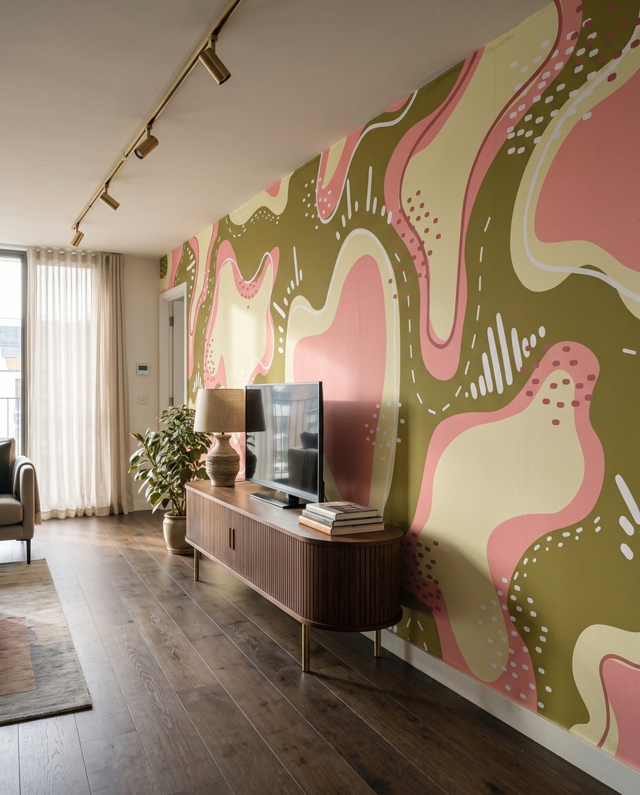 Vormen met gestippelde randen — interieur 3
