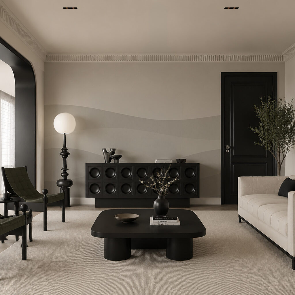 Heuvels in brede banen — interieur 1