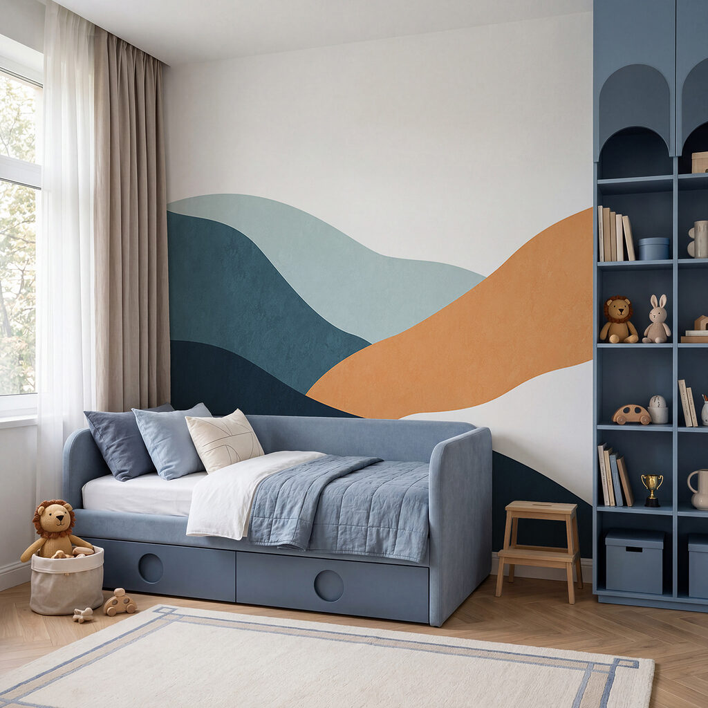 Een dal in kleurvlakken — interieur 2
