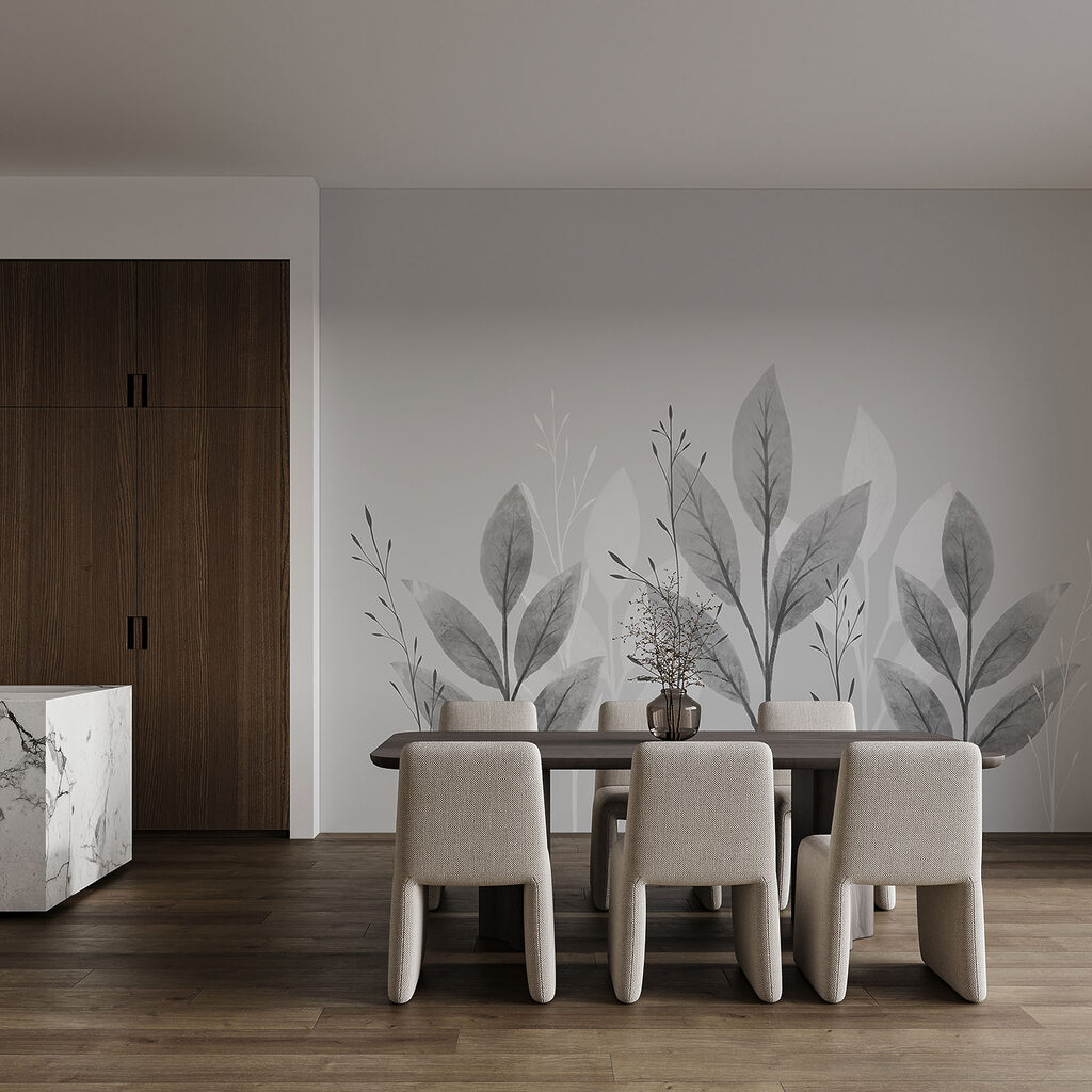 Tere bladeren groeien samen — interieur 1
