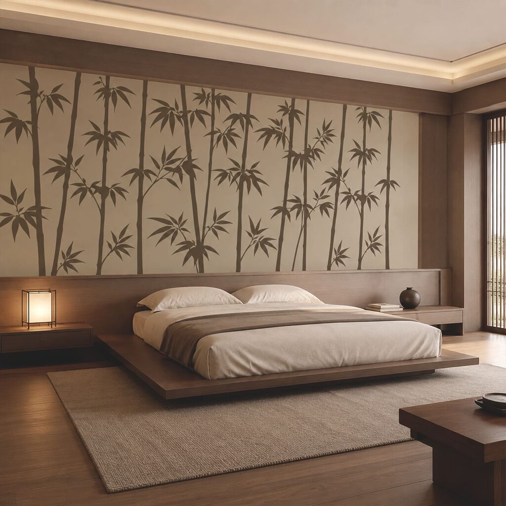 Bamboestammen in slank ritme — interieur 2