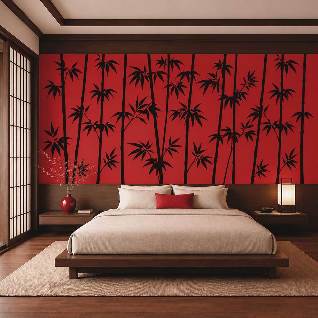 Bamboestammen in slank ritme — interieur 1