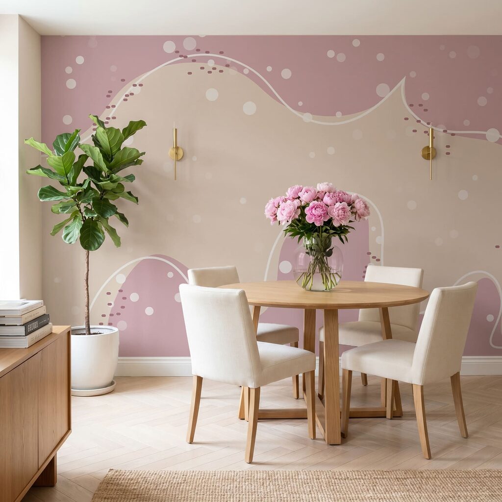 Zachte vorm met lichtpuntjes — interieur 2
