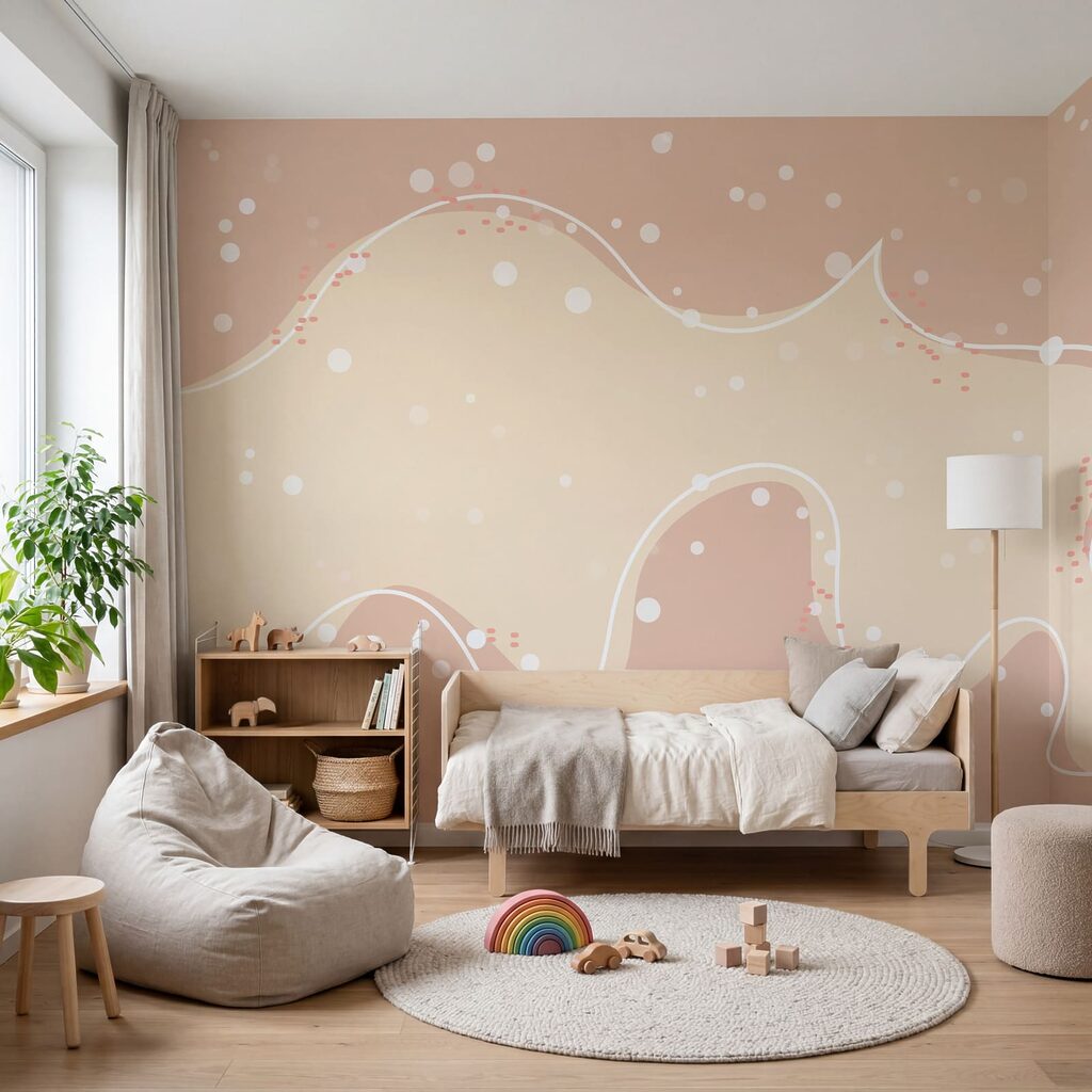 Zachte vorm met lichtpuntjes — interieur 2