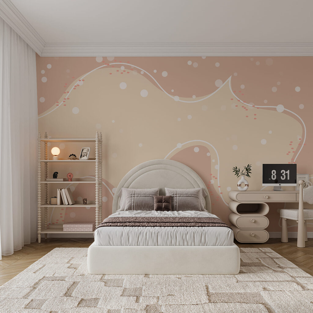 Zachte vorm met lichtpuntjes — interieur 3
