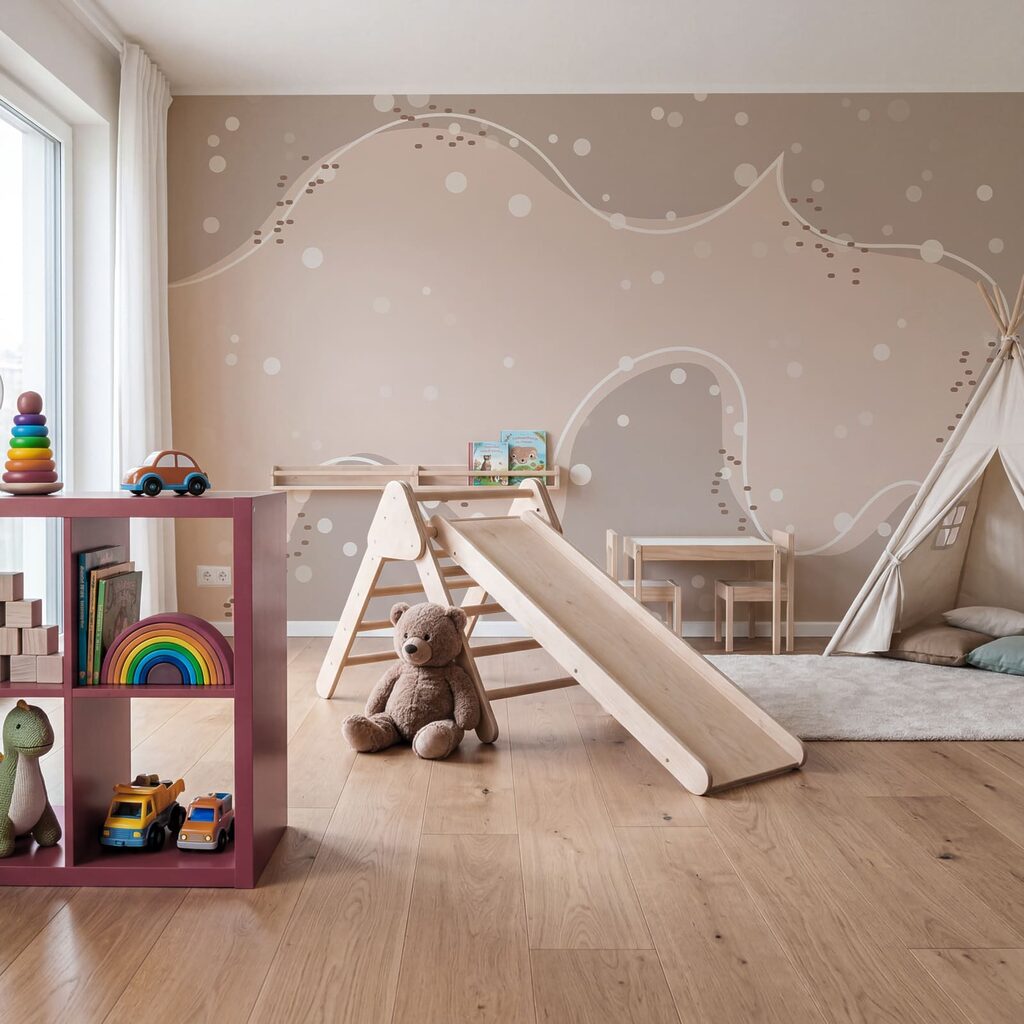 Zachte vorm met lichtpuntjes — interieur 3