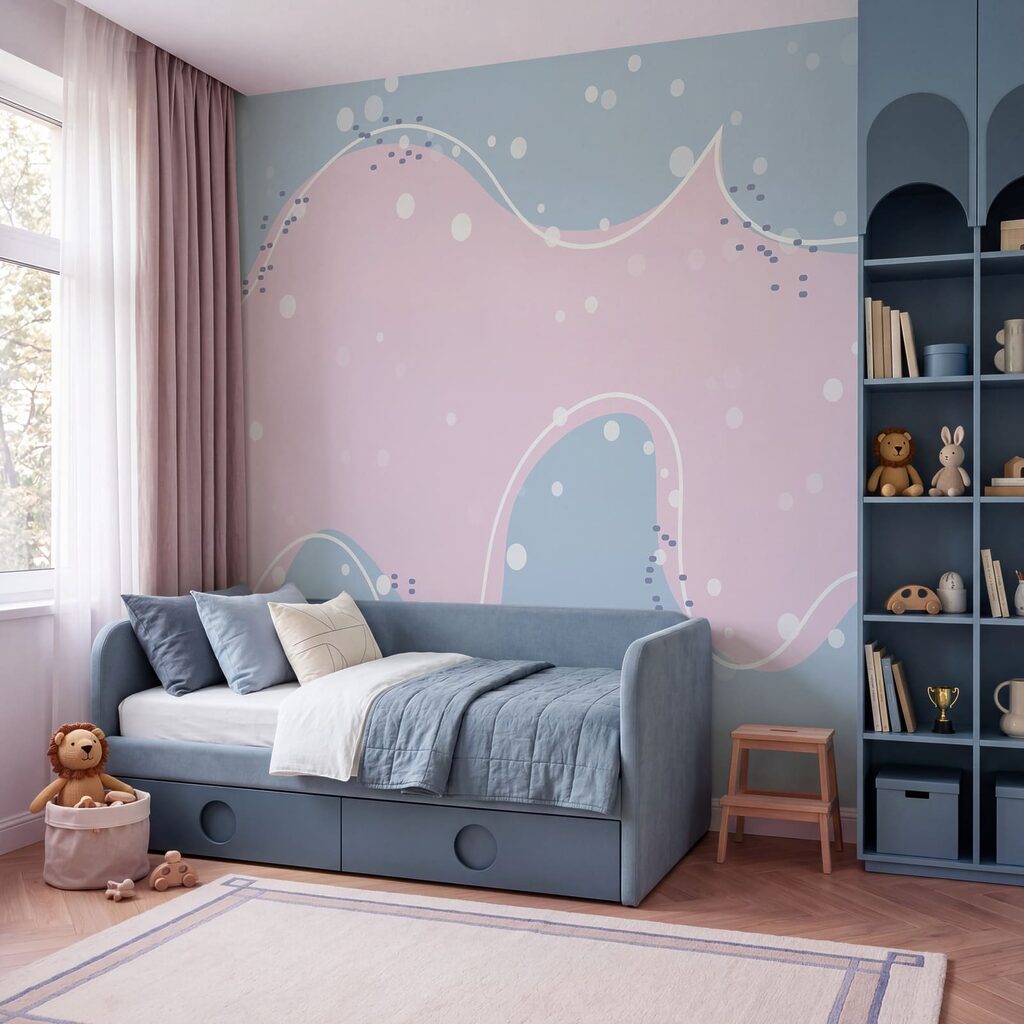 Zachte vorm met lichtpuntjes — interieur 1