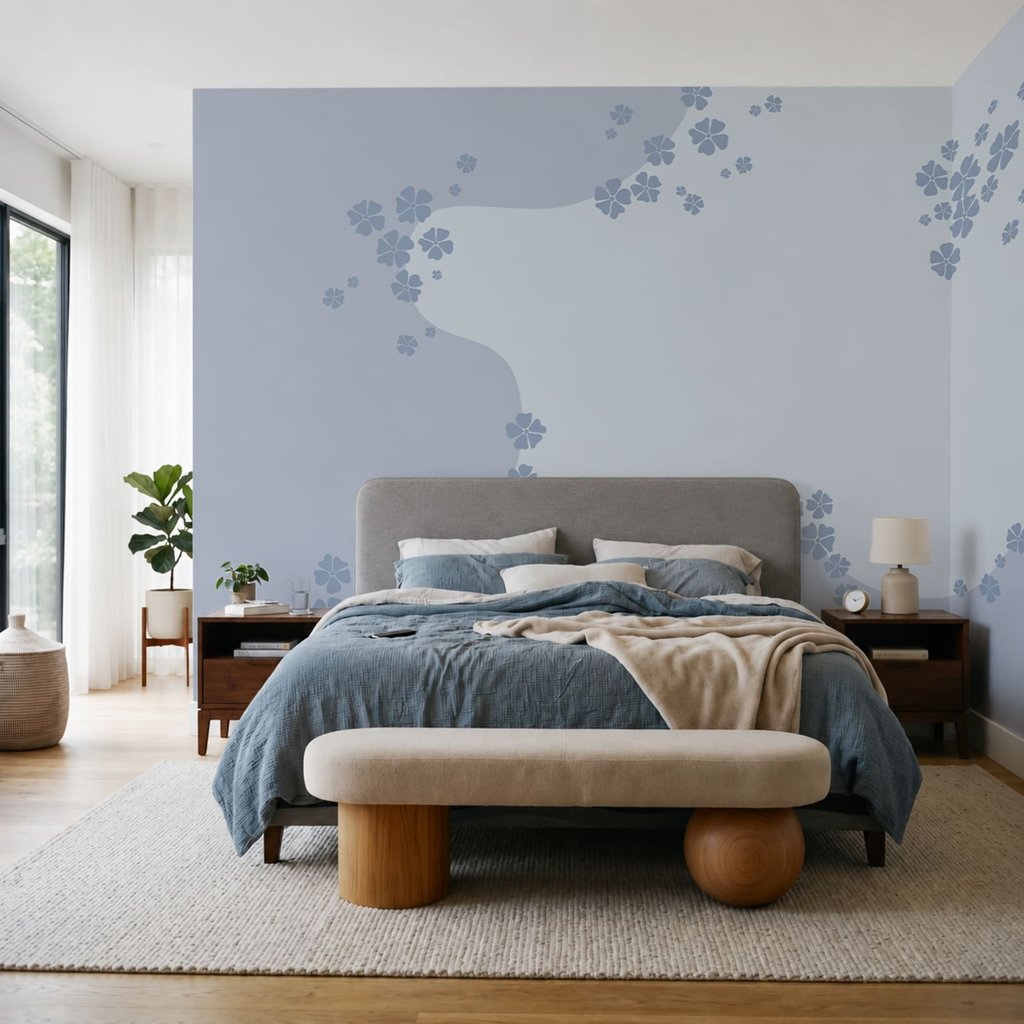 Bloemetjes langs golvende randen — interieur 2
