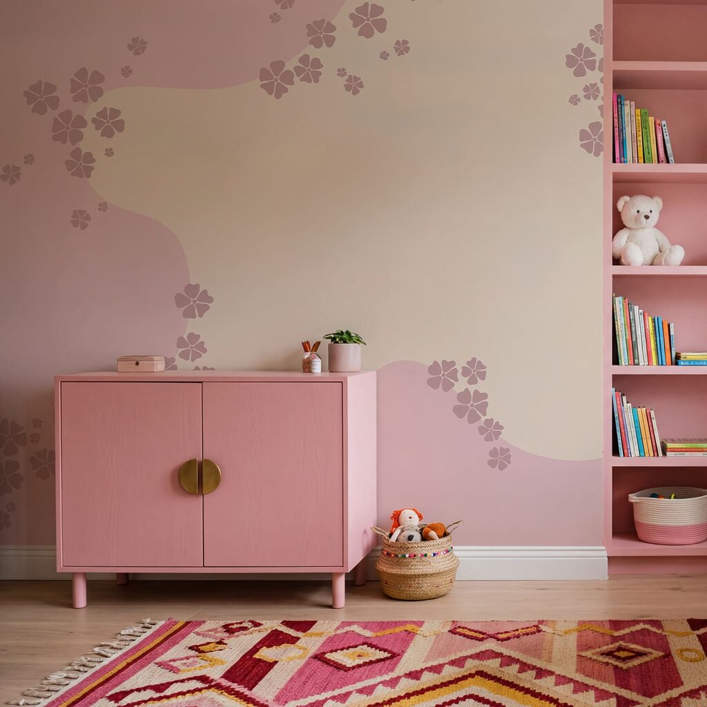 Bloemetjes langs golvende randen — interieur 1