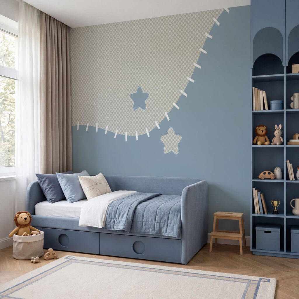 Sterretjes langs een stikrand — interieur 1