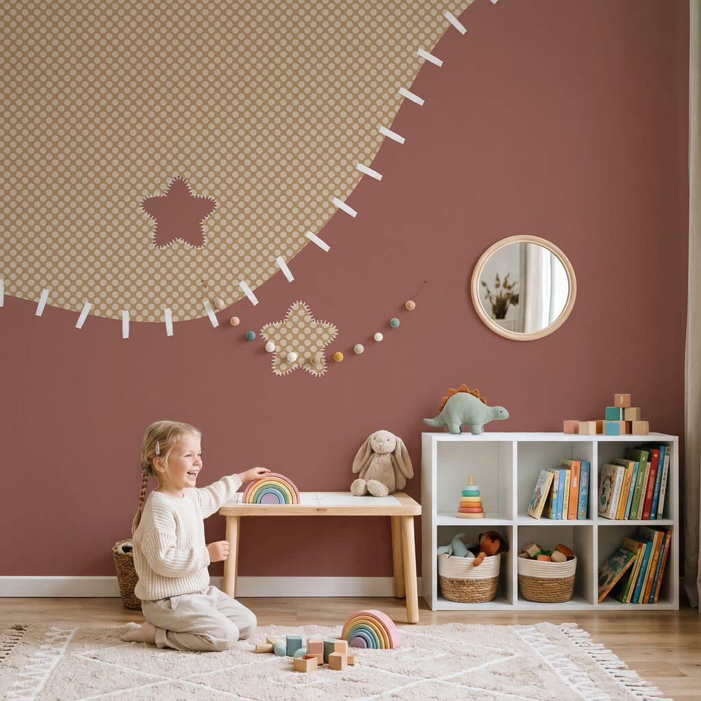Sterretjes langs een stikrand — interieur 1