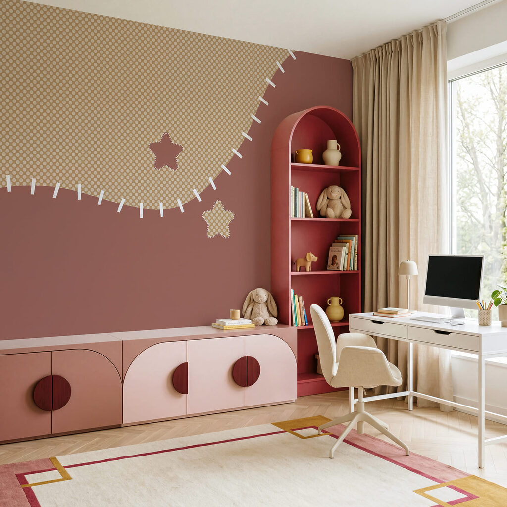 Sterretjes langs een stikrand — interieur 2