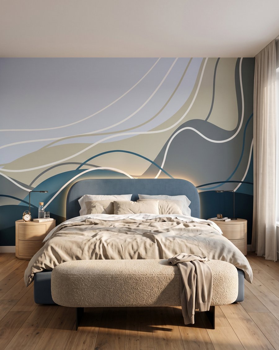 Zachte heuvels — interieur 1