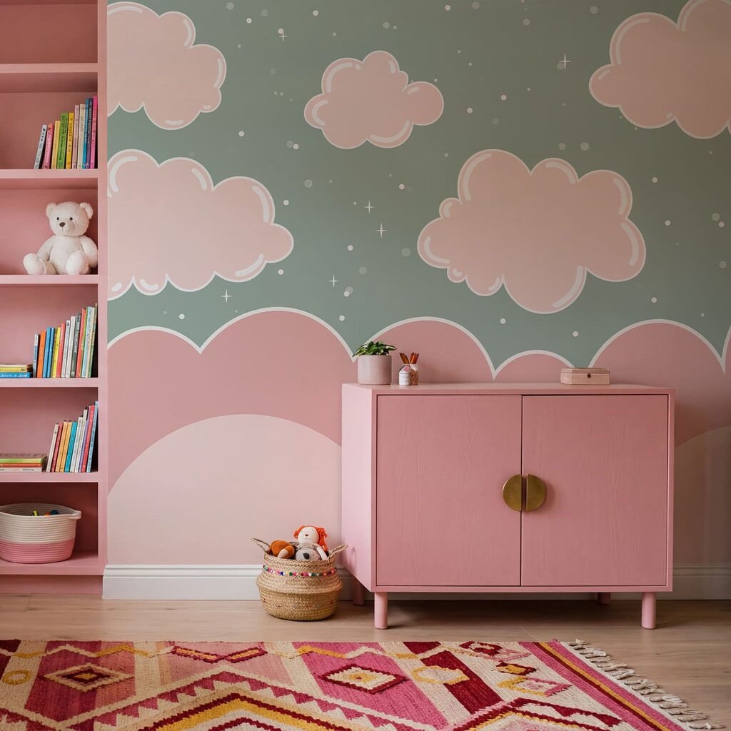 Wolkjes boven een wolkenrand — interieur 1