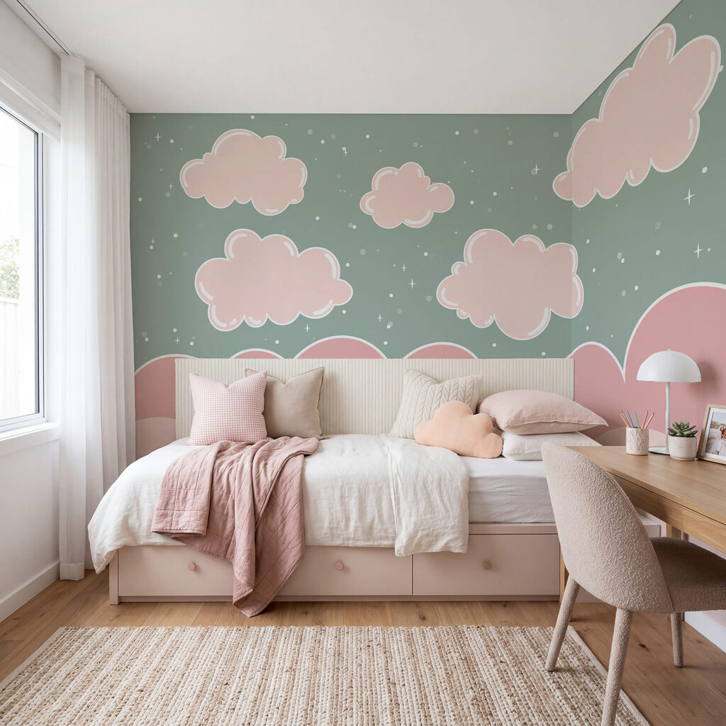 Wolkjes boven een wolkenrand — interieur 2
