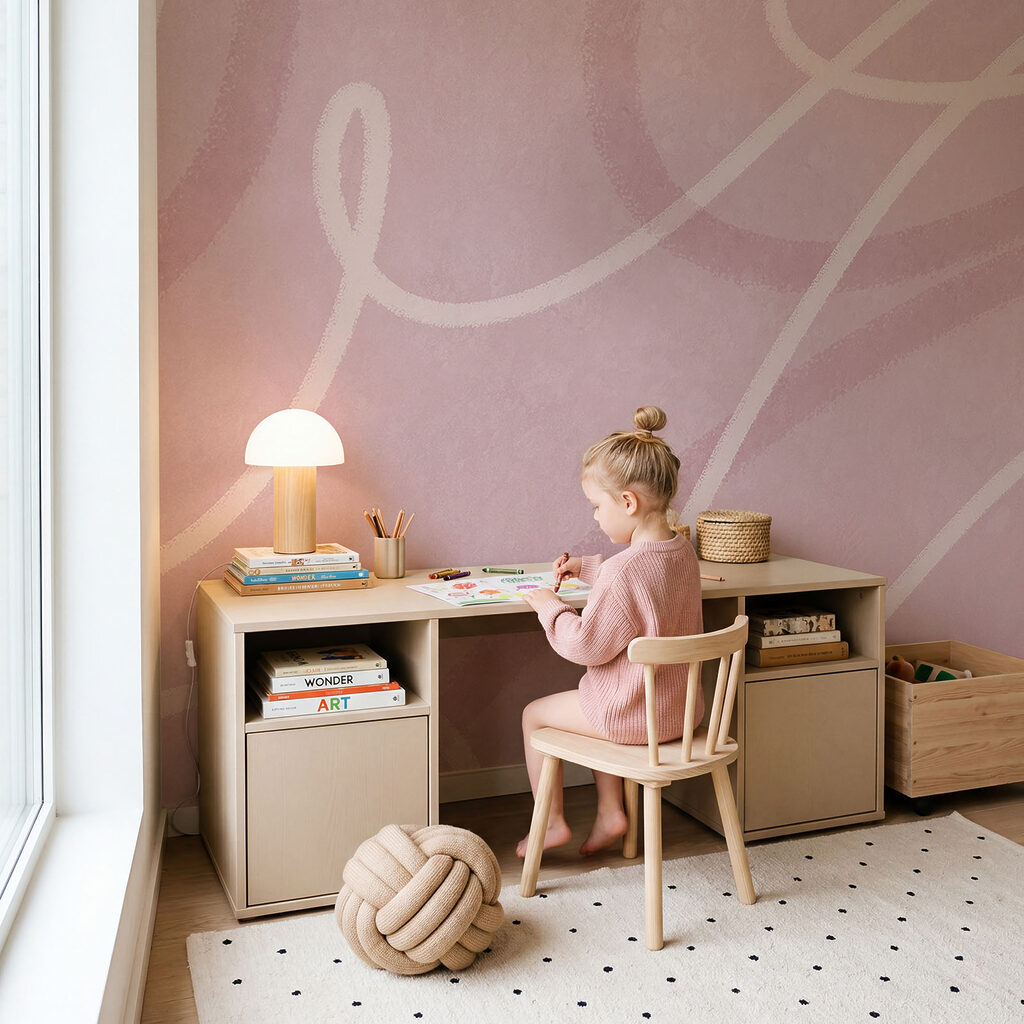Lichte lussen op verfbanen — interieur 1