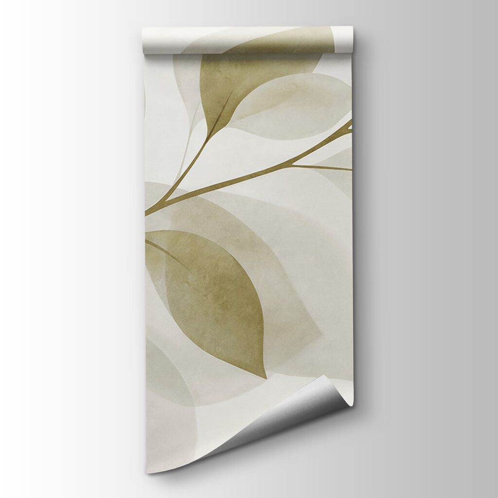 Bladtak met zachte schaduwen — productweergave