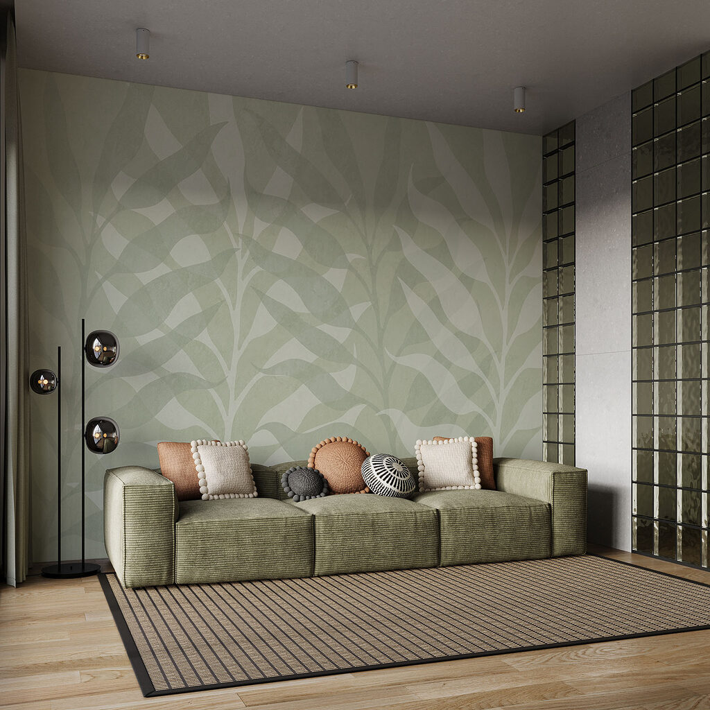 Bladeren in rustige herhaling — interieur 2