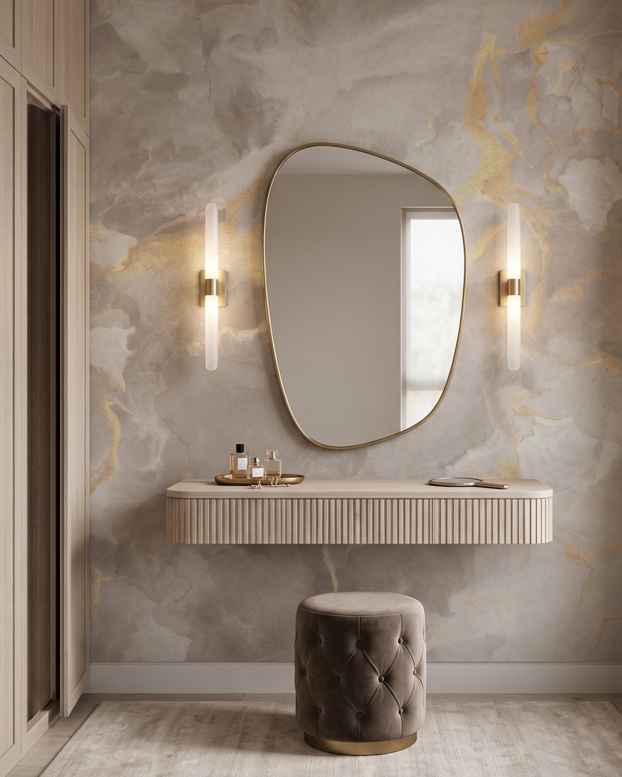 Wolken met fijne goudsporen — interieur 2