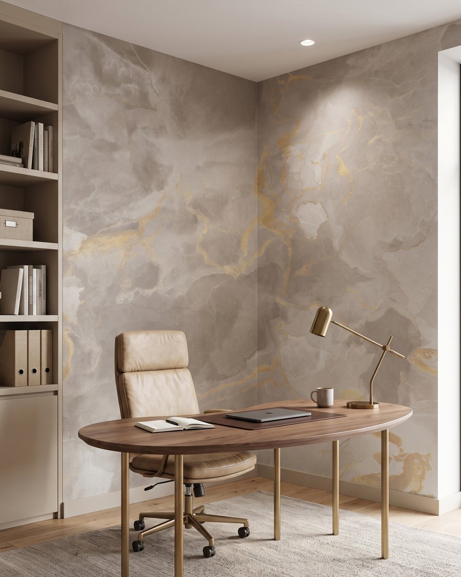 Wolken met fijne goudsporen — interieur 8