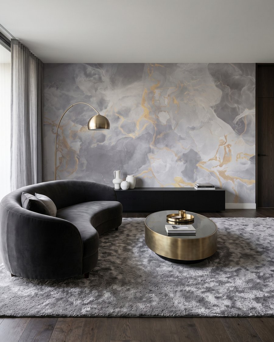 Wolken met fijne goudsporen — interieur 4