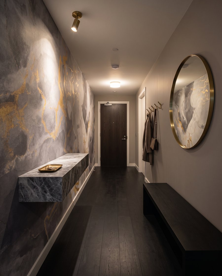 Wolken met fijne goudsporen — interieur 5