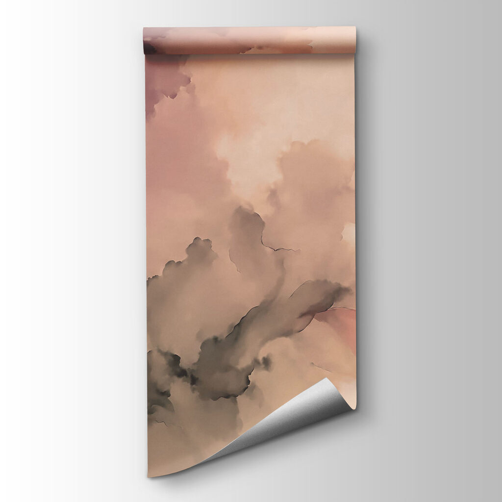 Aquarelwolken met donkere randen — productweergave