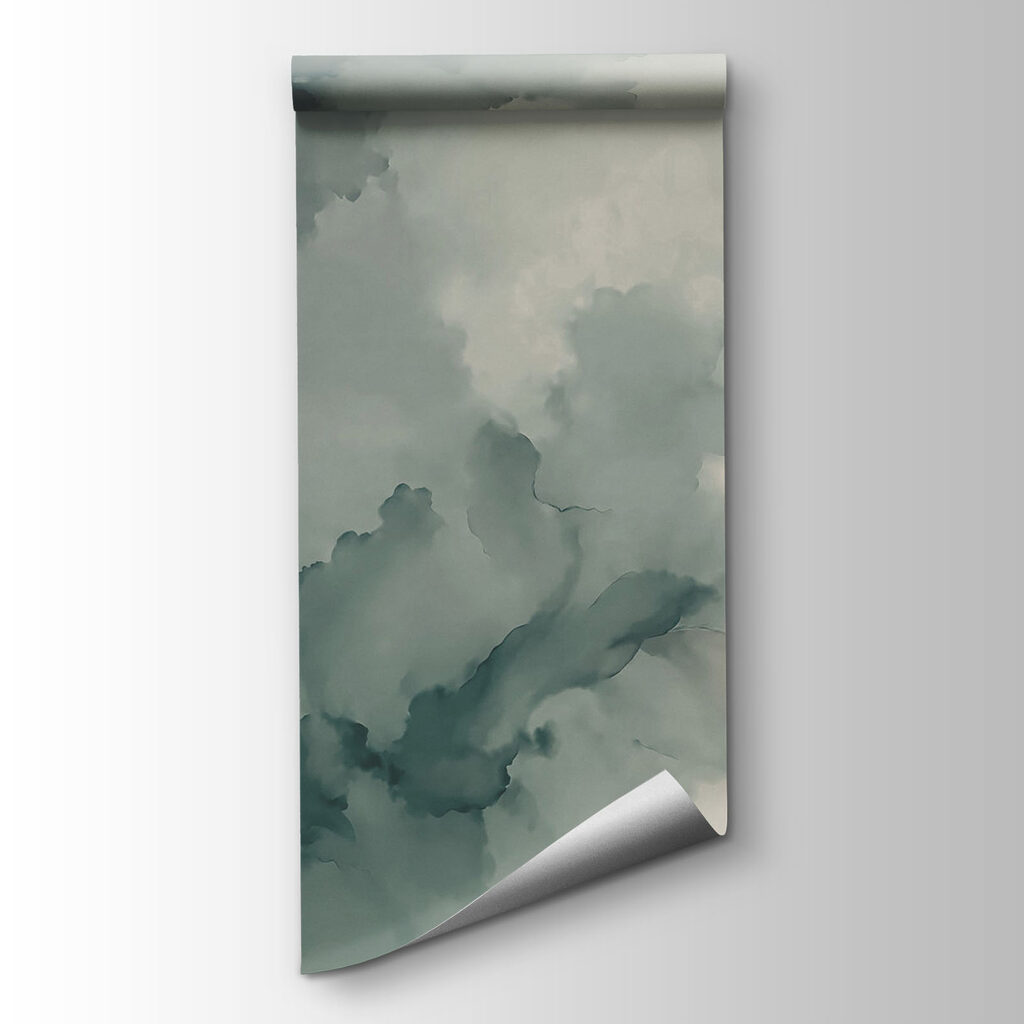 Aquarelwolken met donkere randen — productweergave