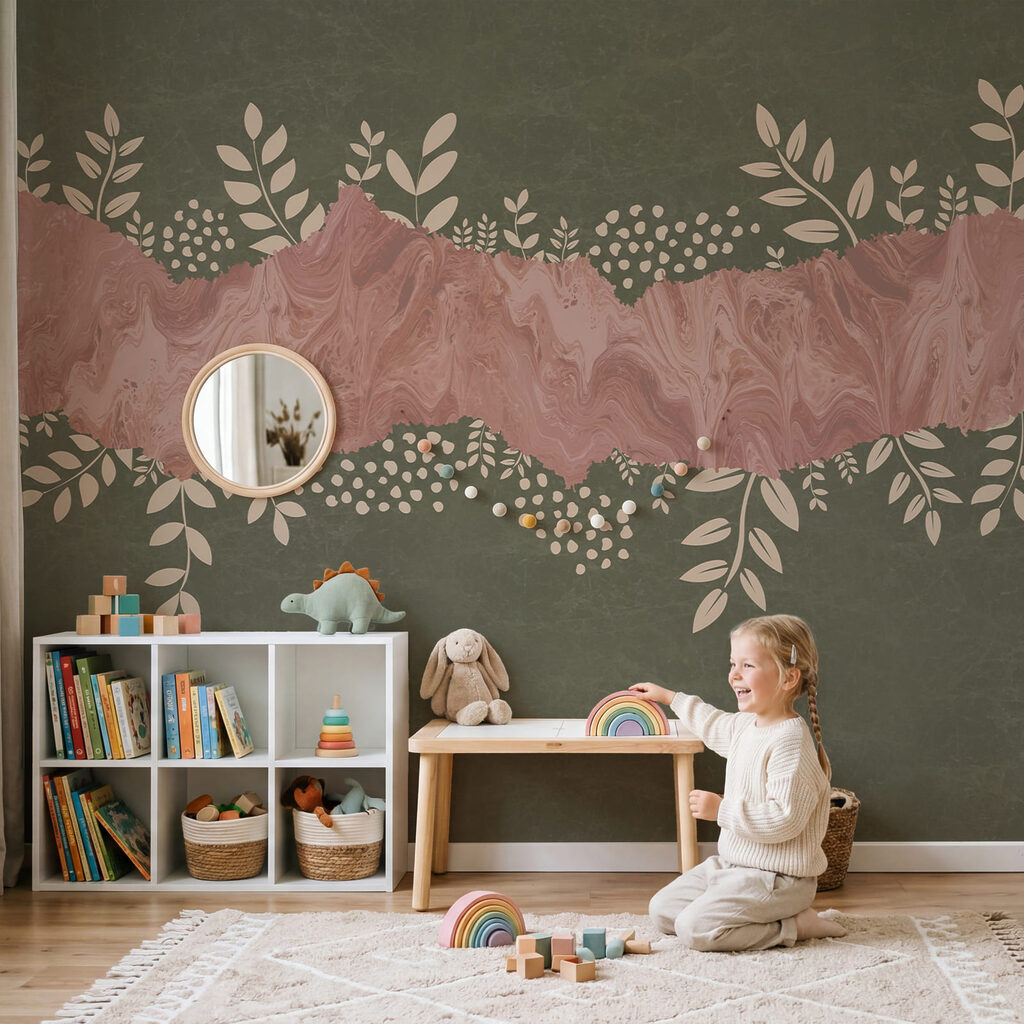 Blaadjes rond een verflint — interieur 2