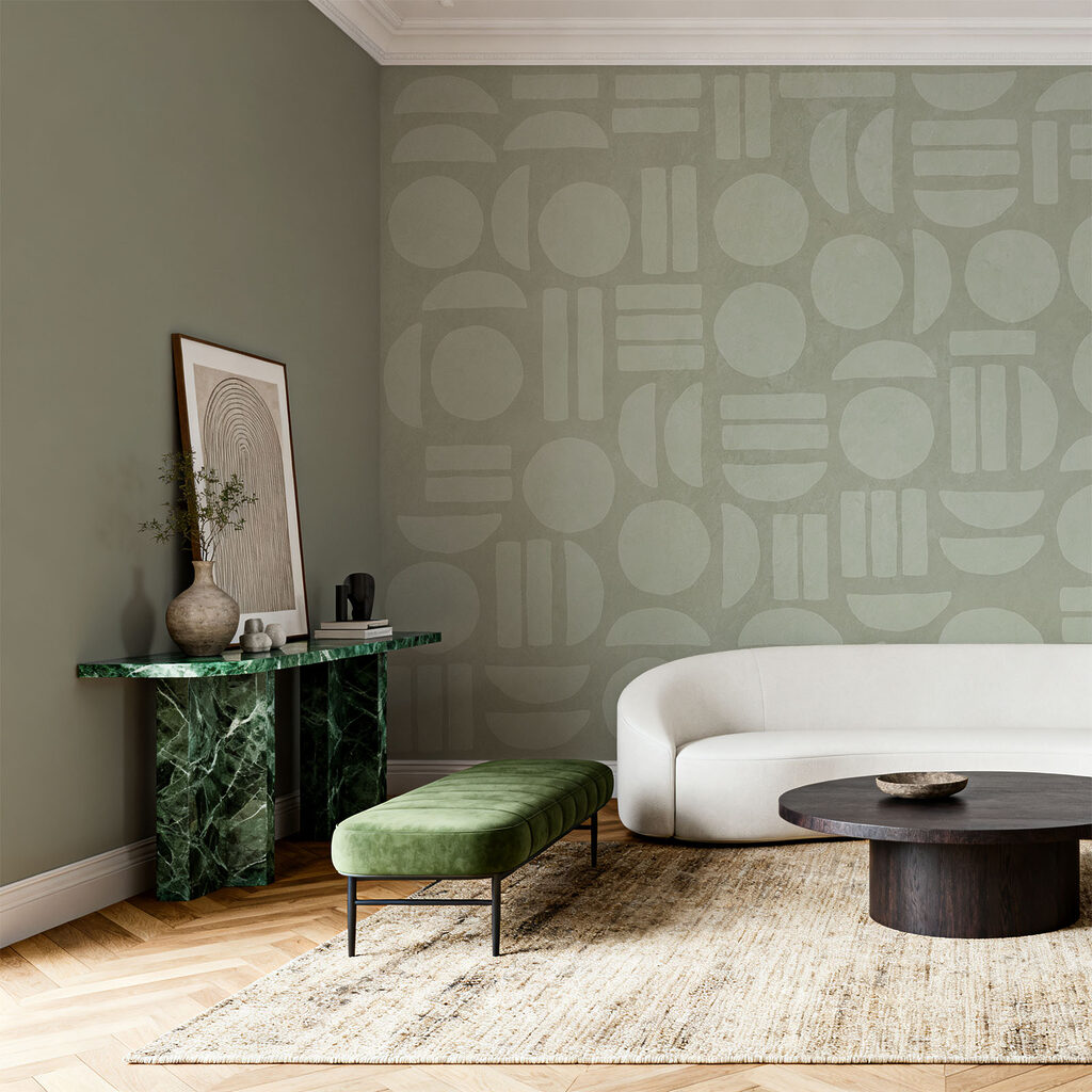 Ronde vormen in raster — interieur 2
