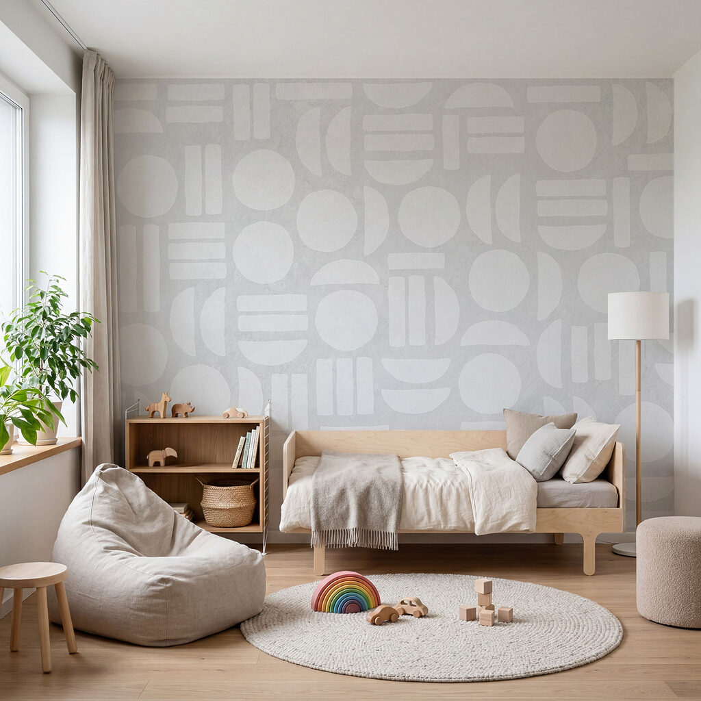 Ronde vormen in raster — interieur 1