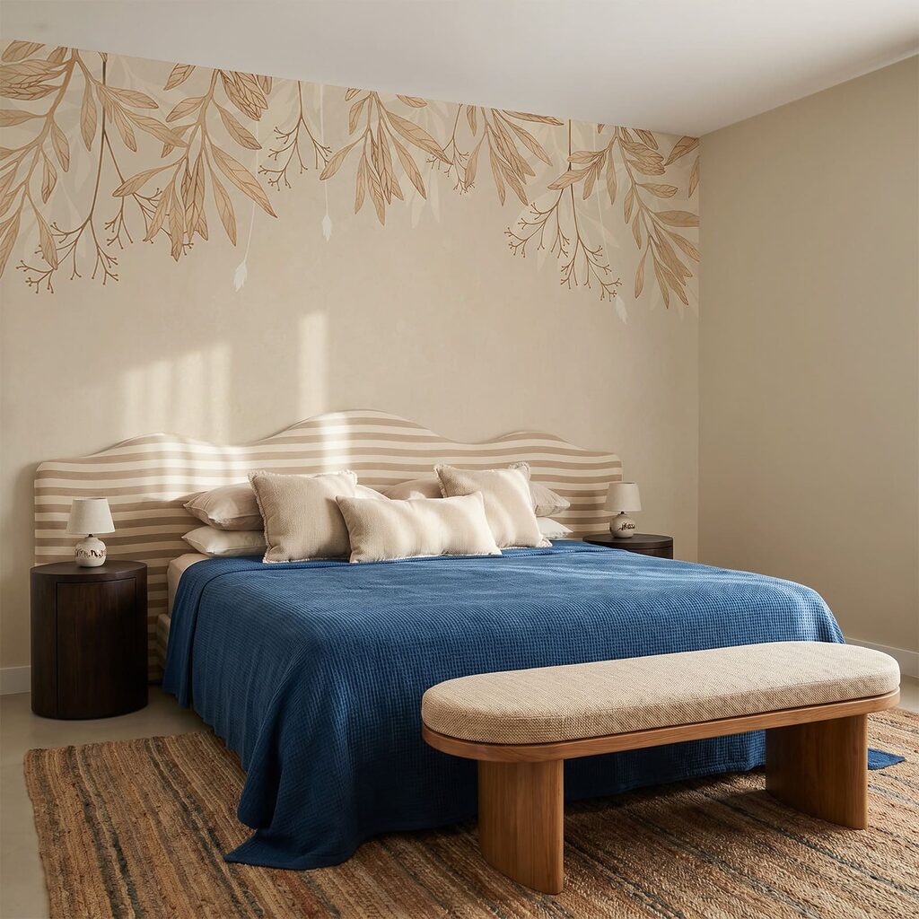 Blaadjes boven een kleurwaas — interieur 2