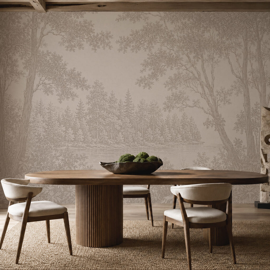 Bosmeer in fijne gravure — interieur 2