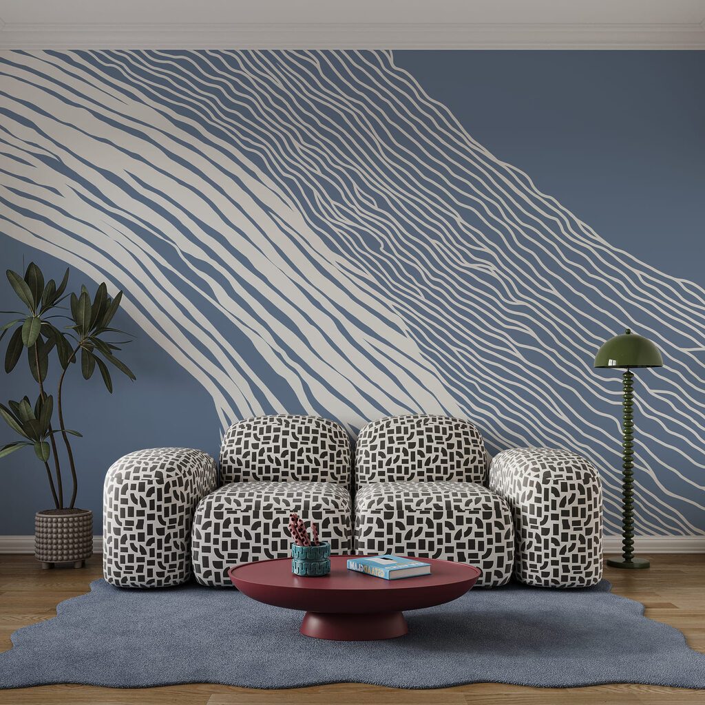 Een rivier van lijntjes — interieur 3