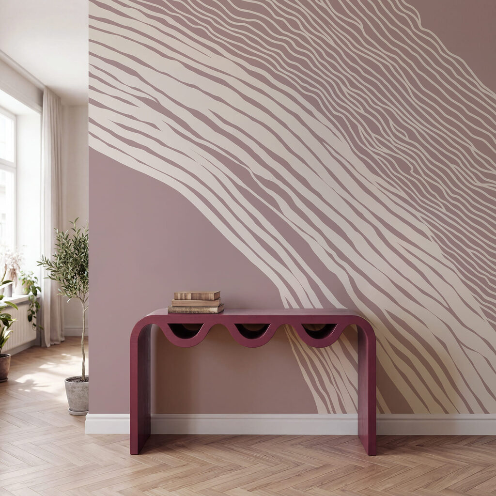 Een rivier van lijntjes — interieur 1