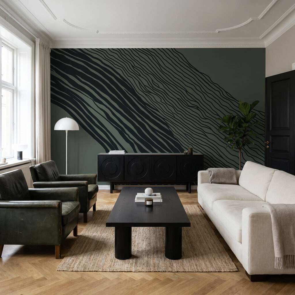 Een rivier van lijntjes — interieur 2