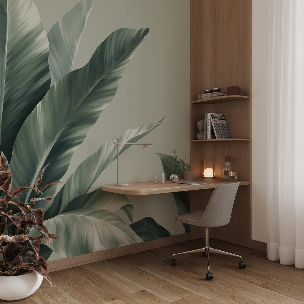 Blad met lichte vegen — interieur 3