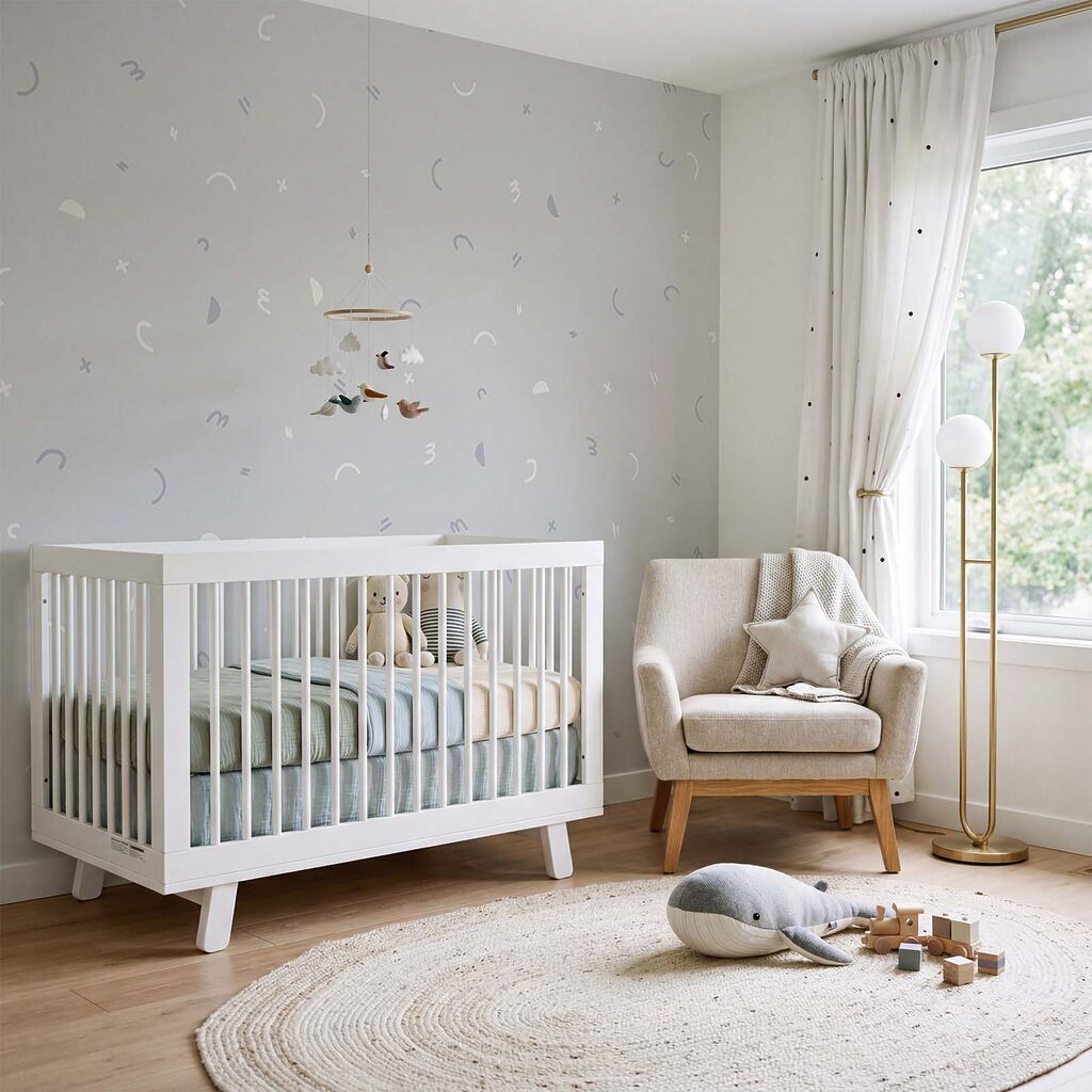 Tekentjes op zachte kleur — interieur 1