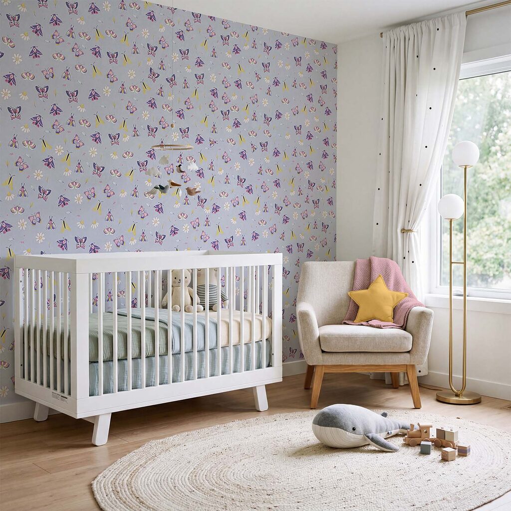 Vlindertjes in fijne herhaling — interieur 2