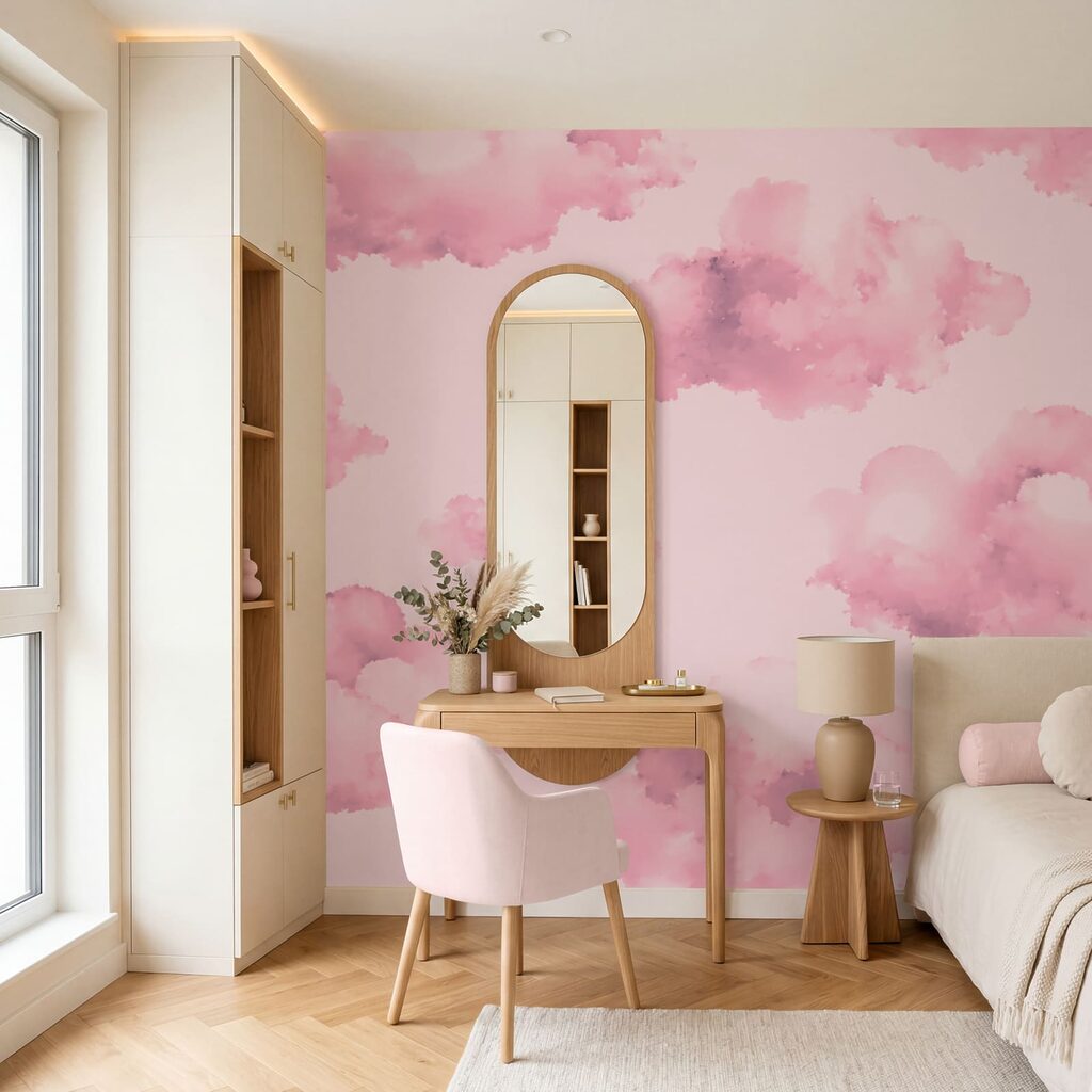 Wolkjes in zachte waterverf — interieur 2